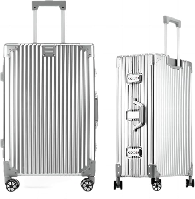 HotWay 28 Inch All Aluminum Checked in Luggage, Hard Shell Suitcase by Unknown