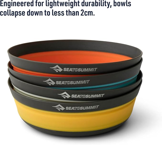 Sea to Summit Frontier Ultralight Collapsible Bowl, Aqua Sea Blue - Image 5