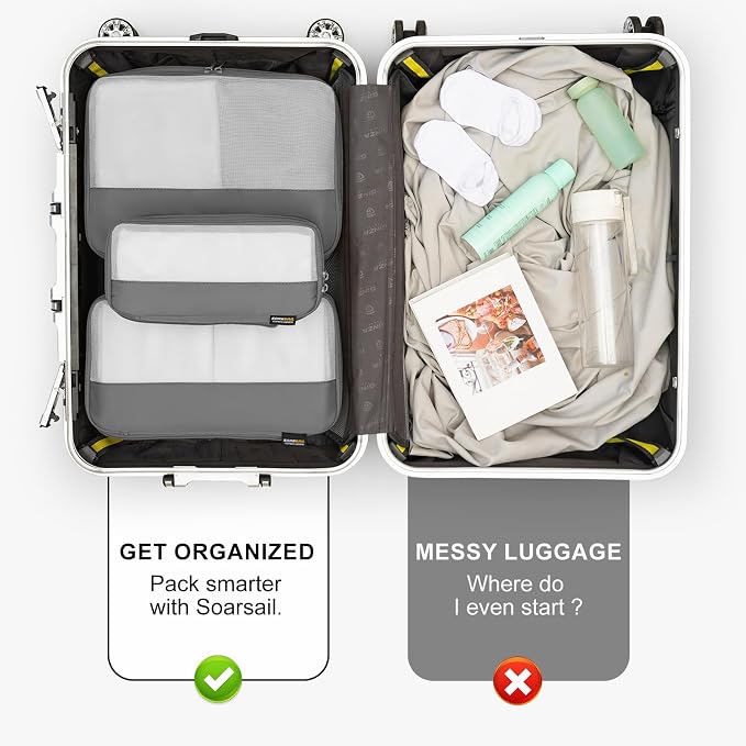 5 Set Compression Packing Cubes - Image 6
