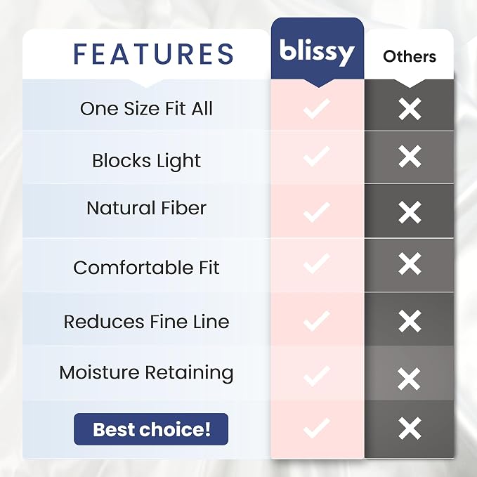 Blissy Silk Sleep Mask - Image 8