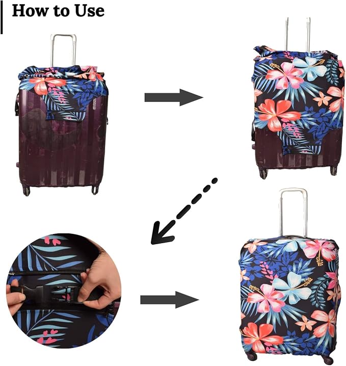 Suitcase Cover, Carry on Luggage Cover Protector - Image 6
