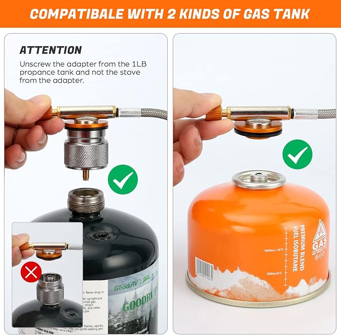 Odoland 3500W/6800W Windproof Camp Stove Camping Gas Stove - Image 7