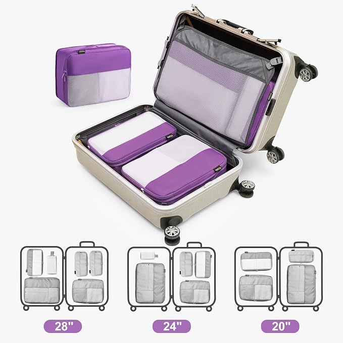 6 Set Compression Packing Cubes - Image 7