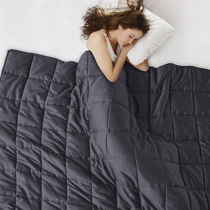 Weighted Blanket King Size Cooling Breathable Heavy Blanket Microfiber Material - Image 5