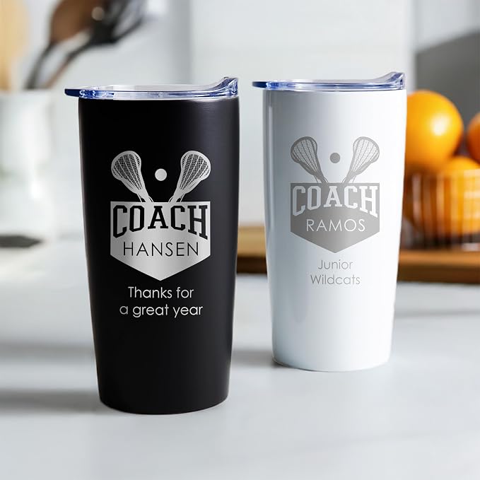 Lifetime Creations Custom Lacrosse Coach Tumbler - Image 4