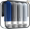 Travel Bottles for Toiletries, Tsa Approved 3oz Travel Size Containers BPA Free by Mrsdry