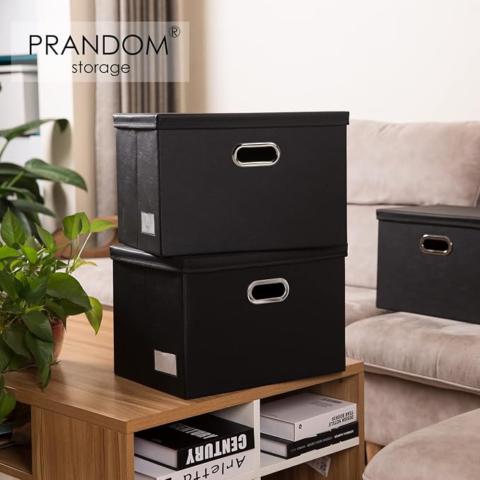 PRANDOM Collapsible Storage Bins - Image 2