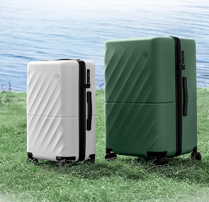 Trunk Luggage 24 Inch, Medium Checked Luggage - Image 7