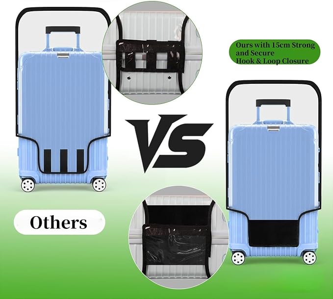 Luggage cCover Protector Clear PVC Suitcase Covers - Image 8
