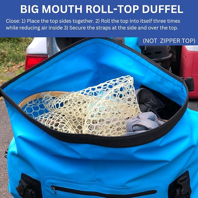 Malo'o Waterproof Roll-Top Duffel - 100L - Keep Gear Dry - Image 8