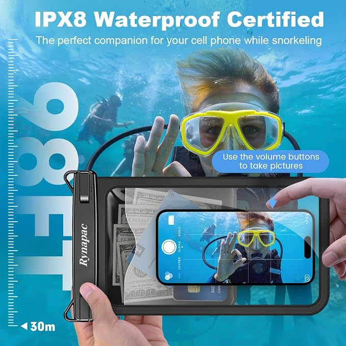 Large Waterproof Phone Pouch Bag - Image 2