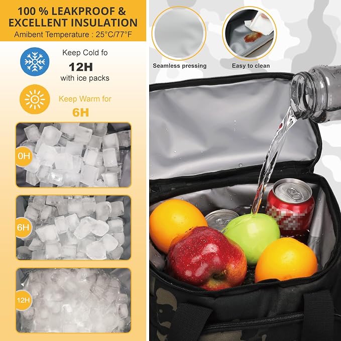 Tactical Backpack Cooler, Lunch Backpack - Image 3