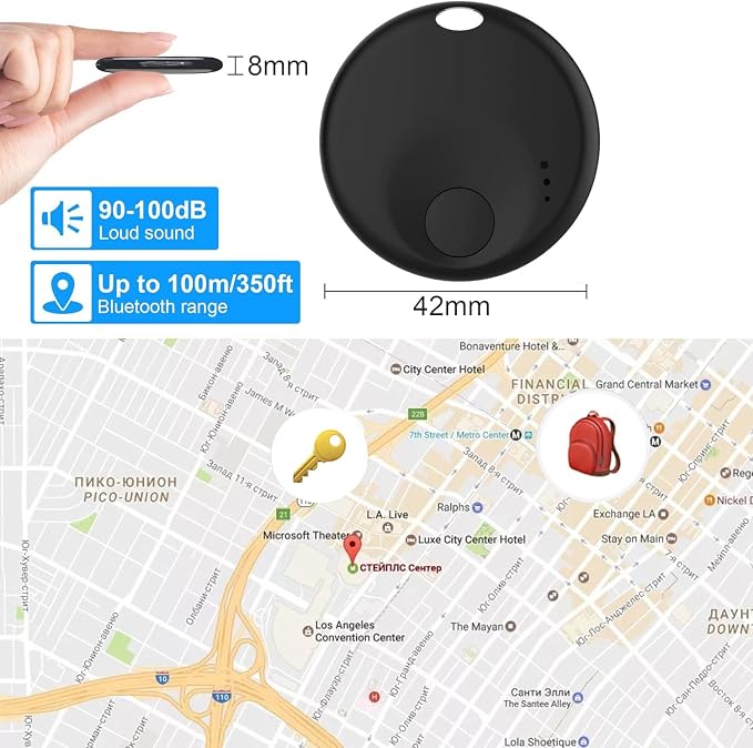 Air Tracker Tags-2Pack Smart Bluetooth Tracker, Smart Tag Item Finders - Image 6
