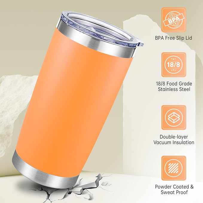 20 oz Tumblers Bulk Stainless Steel Tumbler - Image 3