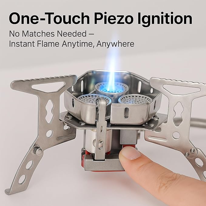Windproof Camping Stove, Portable Camping Stove - Image 5