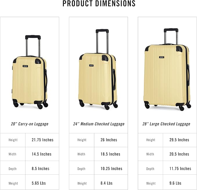 Kenneth Cole REACTION Out of Bounds, Pale Banana, 28-Inch Checked - Image 6
