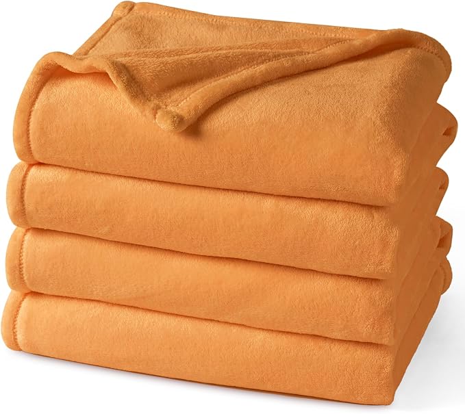 PHF Ultra Soft Fleece Blanket Twin Size, No Shed No Pilling Luxury Plush Cozy by PHF