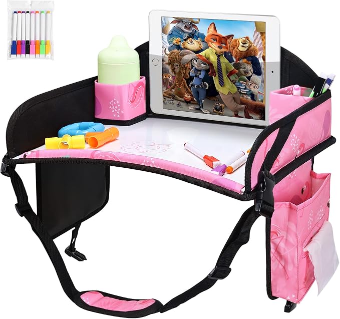 Kids Travel Tray, Toddler Road Trip Essentials - Image 3