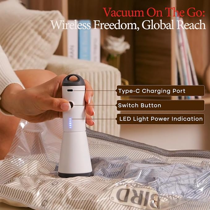 12 Pack Vacuum Bags for Travel - Image 2