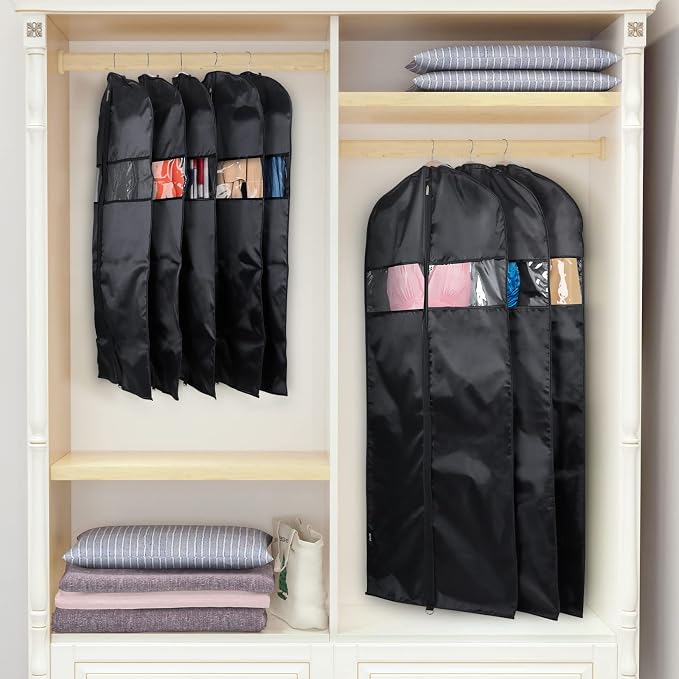 Univivi Garment Bag Suit Bag for Storage and Travel 43 inch, Washable Suit - Image 7