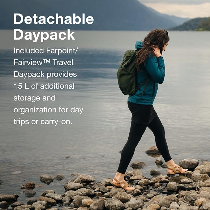 Osprey Fairview 55L Women's Travel Backpack, Night Jungle Blue - Image 6