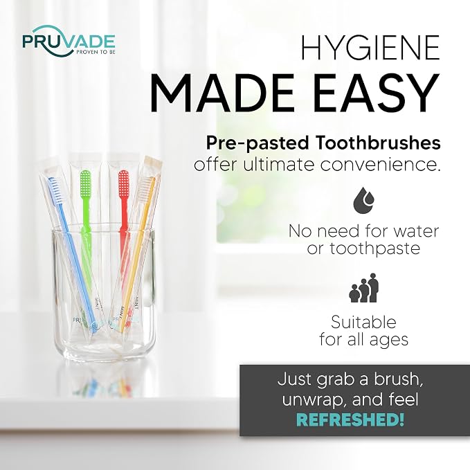 100 Pack Disposable Toothbrushes - Image 6
