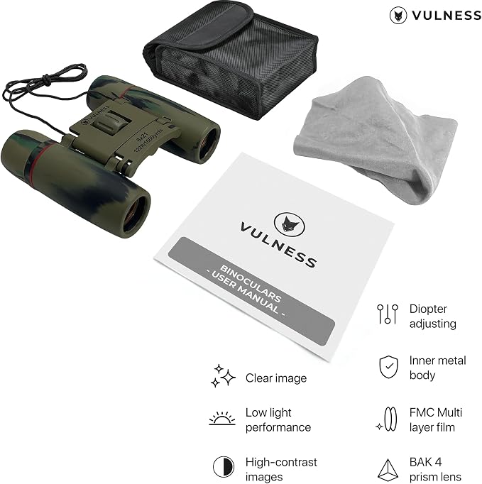 Small Binoculars for Adults and Kids | Cruise Ship Essentials Camping Bird - Image 5