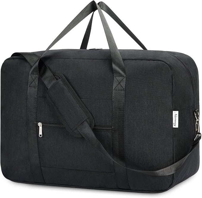 Carry on luaggage 22x14x9 Airlines Approved Foldable Carry on Bag Travel Duffel by Narwey