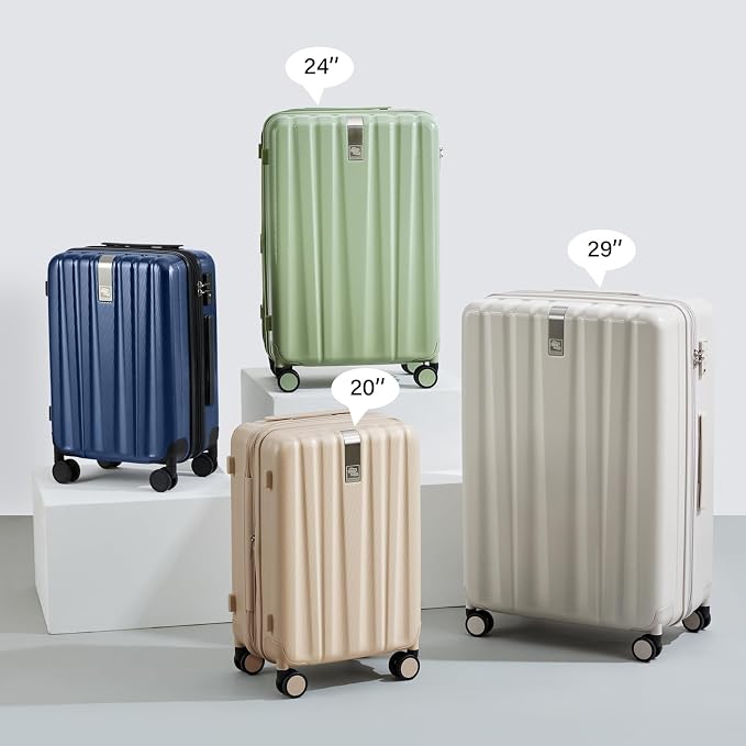 Hanke Expandable Hard Shell Luggage Sets 2 piece Carry on Luggage - Image 9