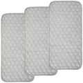 BlueSnail Quilted Thicker Waterproof Changing Pad Liners 3 Count by BlueSnail
