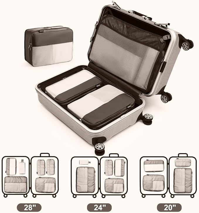 6 Set Compression Packing Cubes - Image 7