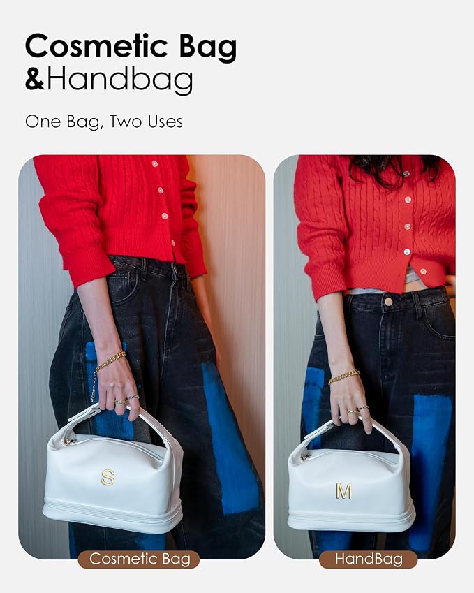 Birthday Gifts for Women, Personalized Gifts, Makeup Bags - Image 3