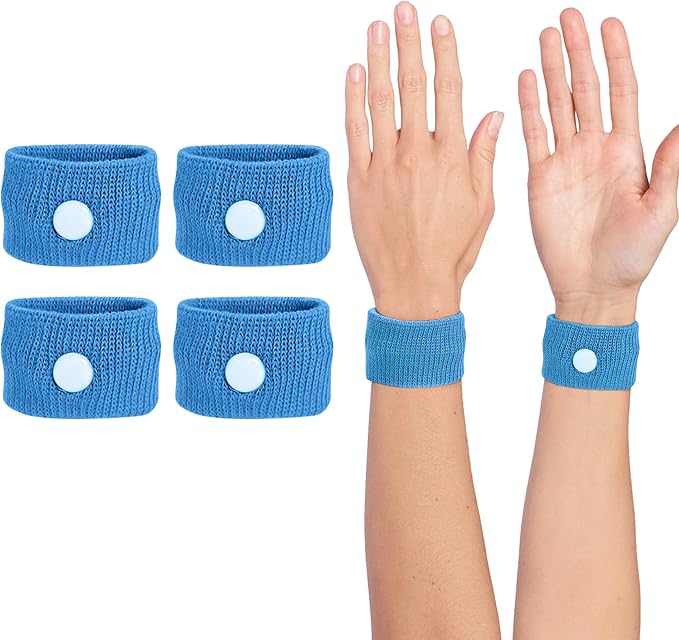 Motion Sickness Wristband, Anti-Nausea Acupressure Wrist Band by COMFYTHERA