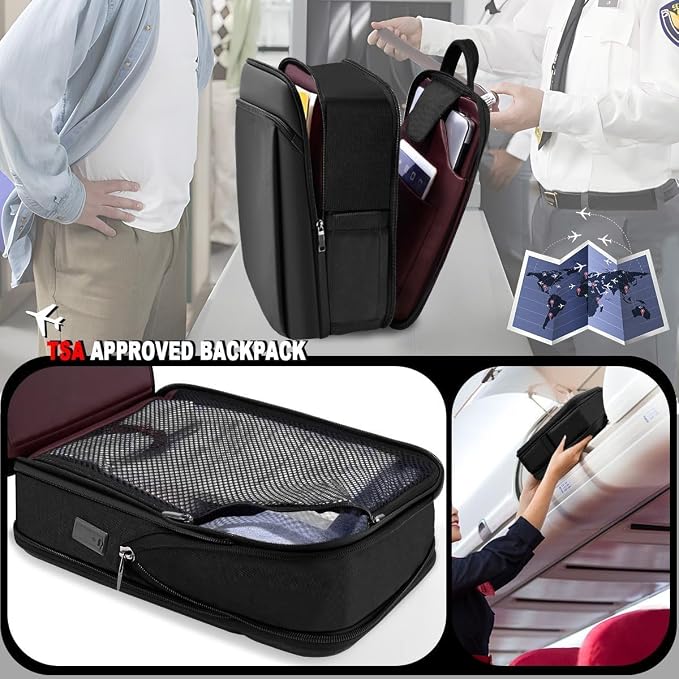 ZINMARK Slim Expandable 15 15.6 16 Inch Laptop Backpack Anti Theft Travel - Image 4