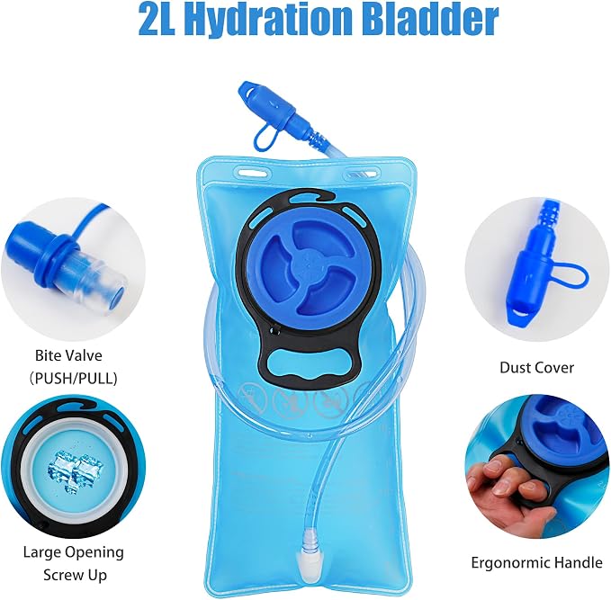 Reflective Hydration Backpack, Hydration Pack - Image 6