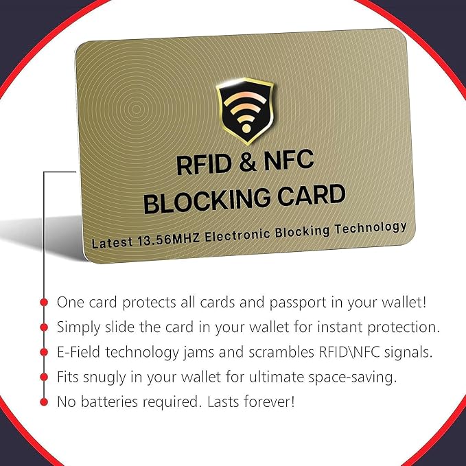 SaiTech IT RFID Cards One Card Protects Entire Wallet Purse - Image 8