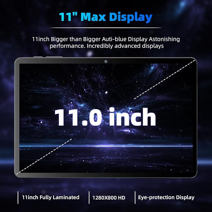 2025 Upgraded Android 14 Tablet, 11inch Tablet PC, Support Face Unlock - Image 7