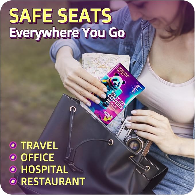 50 Pcs Disposable Toilet Seat Cover - Image 8