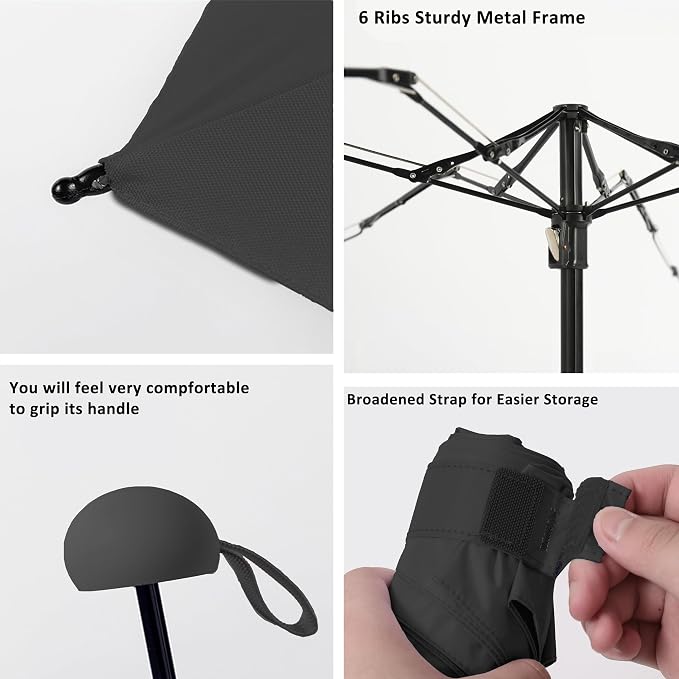 BAODINI Travel Mini Umbrella for Purse - Image 7