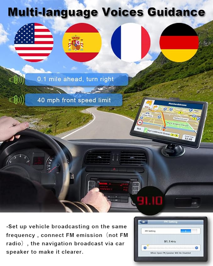 OHREX N800 GPS Navigator for Car - Image 3