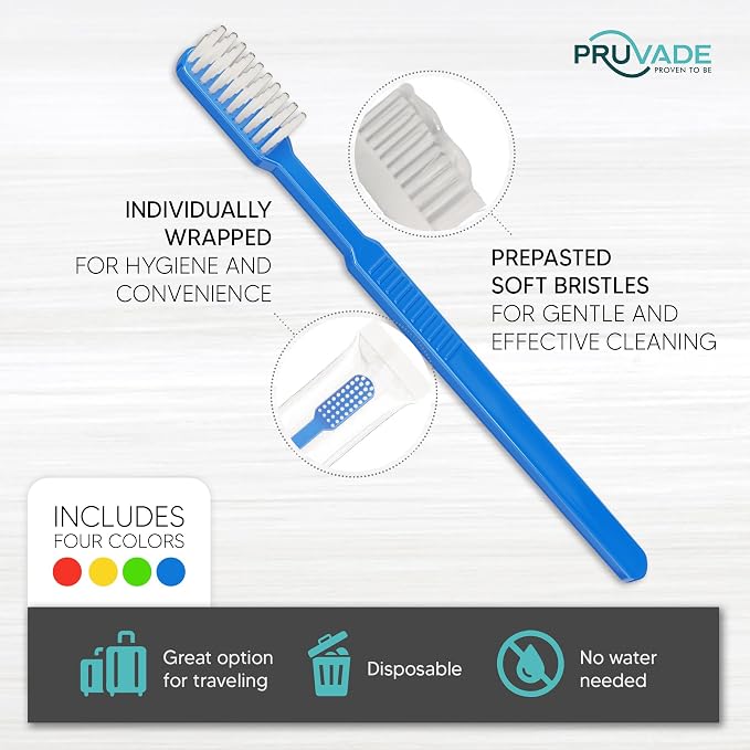 100 Pack Disposable Toothbrushes - Image 3