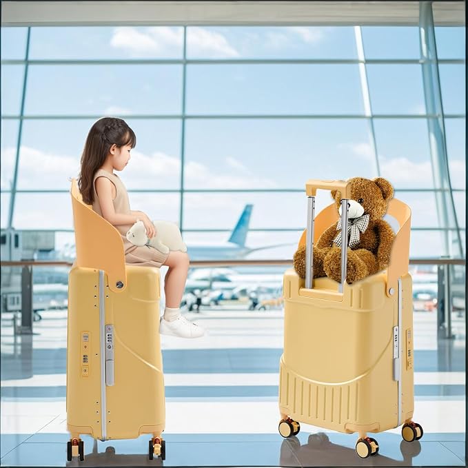 20 Inch Ride on Luggage With Seat - Image 2