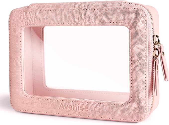 Aveniee Clear Makeup Bag Organizer, Travel Toiletry Bag by Aveniee
