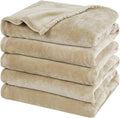 PHF Oversized King Fleece Blanket 120"x120", No Shed No Pilling Big Soft Blanket by PHF