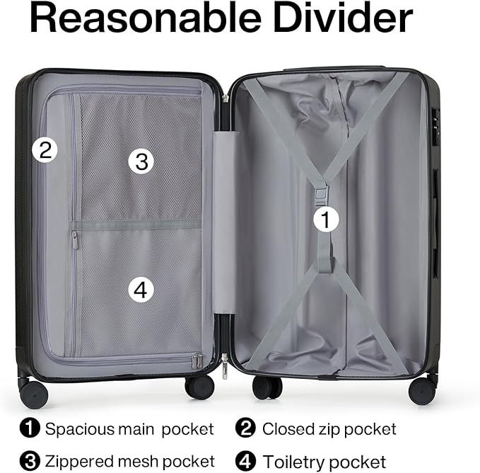 Hanke 29 Inch Luggage Suitcases - Image 5