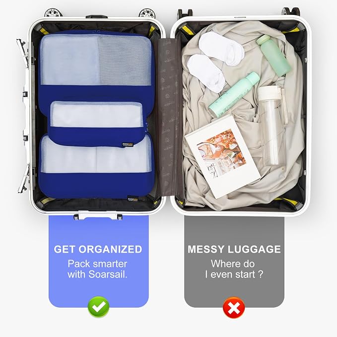 6 Set Compression Packing Cubes - Image 6