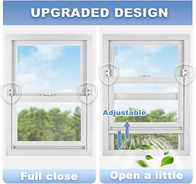 Sliding Window Locks, for Horizontal Sliding Windows, Window Security Lock - Image 7