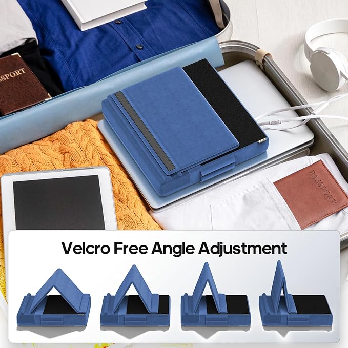 KDD Tablet Pillow Stand, Bed and Desk, Foldable Soft Pad Dock - Image 4