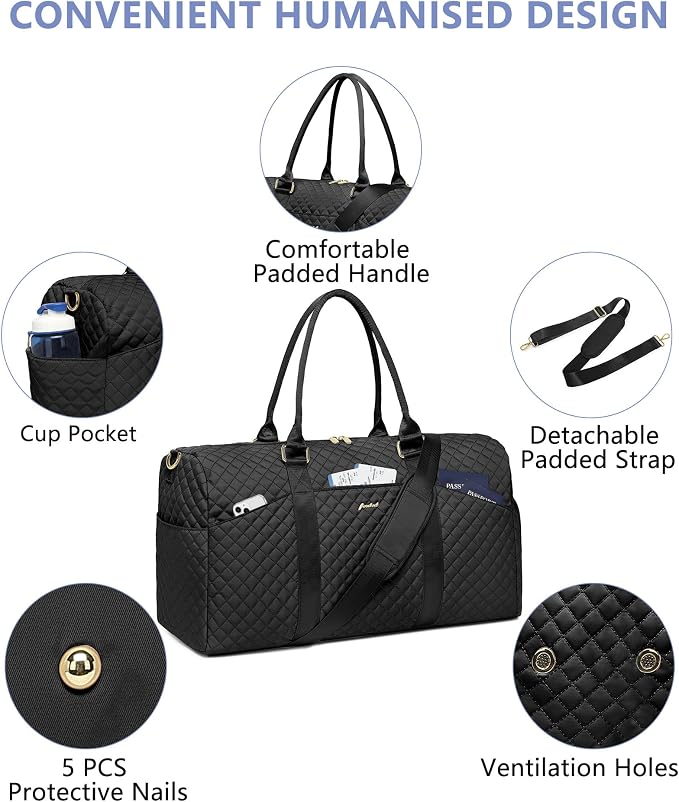 Weekender Travel Duffle Bag for Women - Image 5