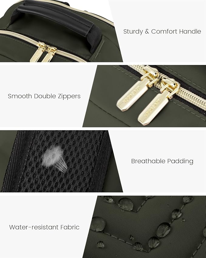 LOVEVOOK Laptop Backpack for Women, Travel Computer Work Bags - Image 9